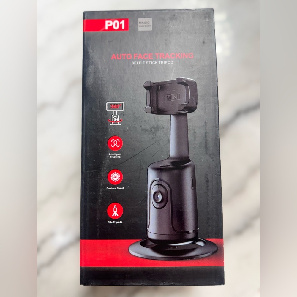 360 Auto Face Tracking Selfie Stick Tripod